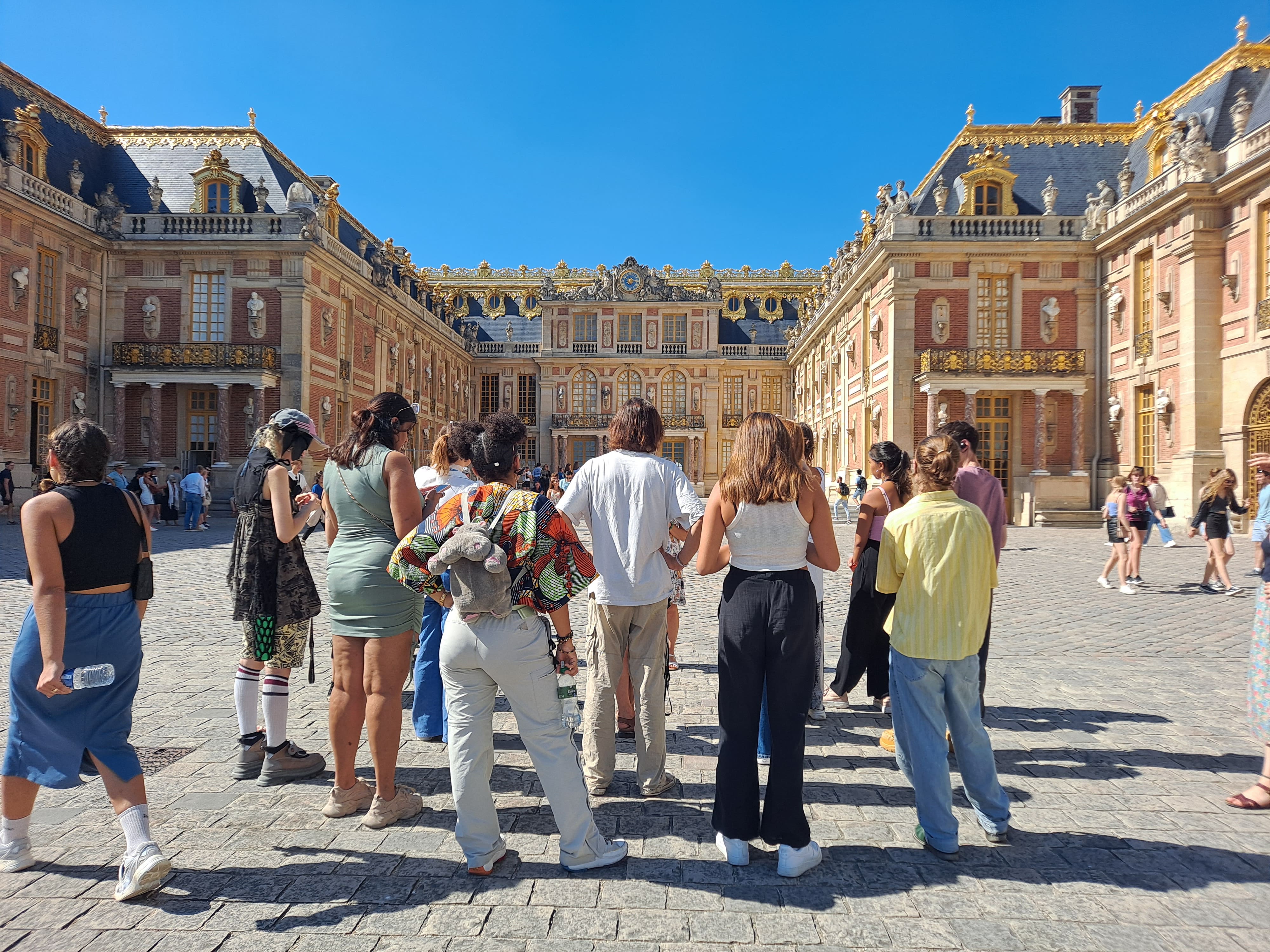 Students in Versailles