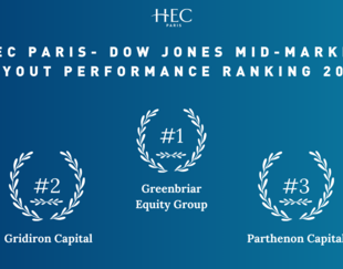 HEC Paris- Dow Jones Mid-Market Buyout Performance Ranking 2023