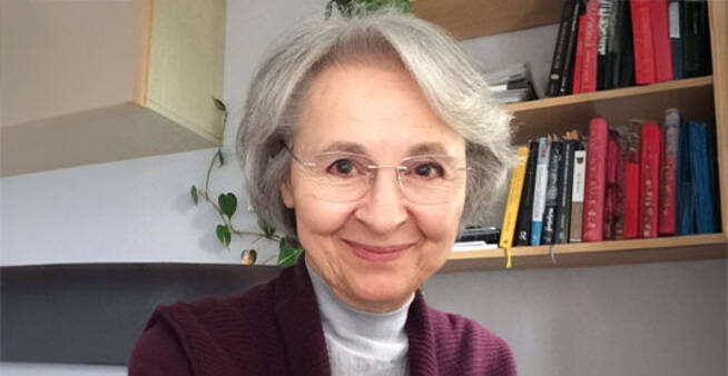 Tatiana Bachkirova, Professor of Coaching Psychology at Oxford Brookes University, in her office.