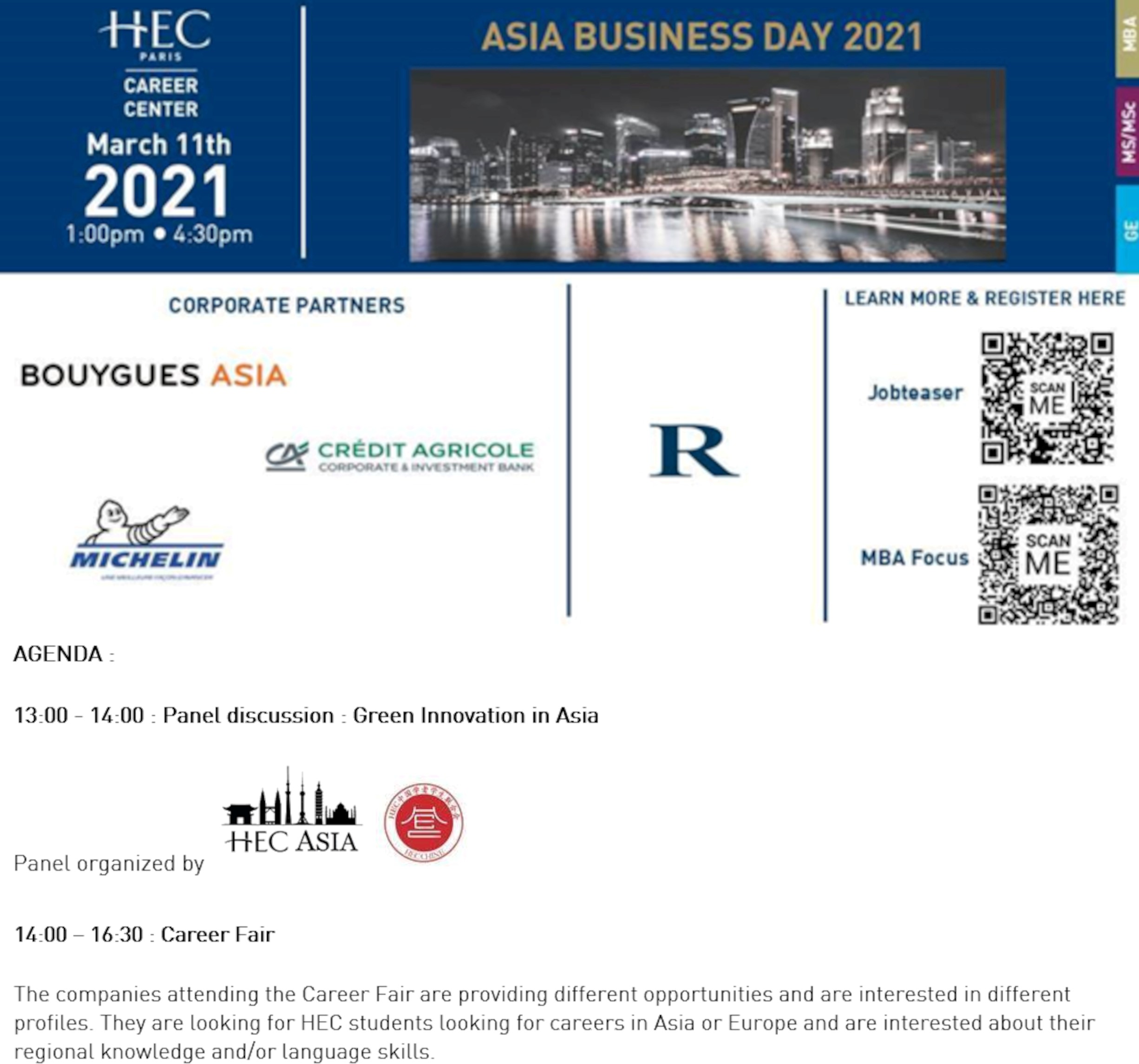 Affiche Asia Business Day 2021