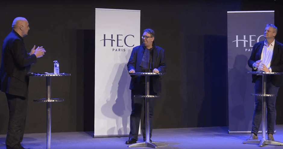 Pascal Morand, Eric Chol et Gilles Fontaine - Prix HEC du livre 2021