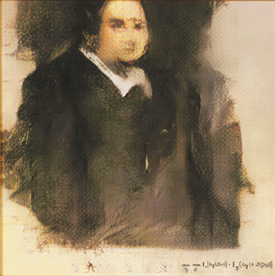 portrait peint Edmond de Belamy - wikipedia