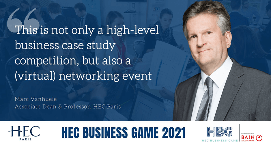 HEC Business Game 2021 - Marc Vanhuele