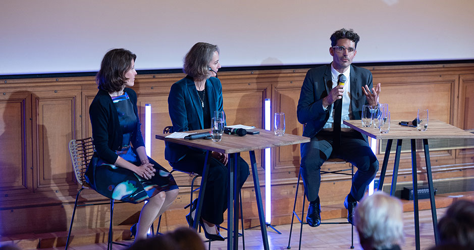 HEC Foundation Annual Meeting - Raphaëlle Gautier, Delphine Colson and Daniel Halbheer