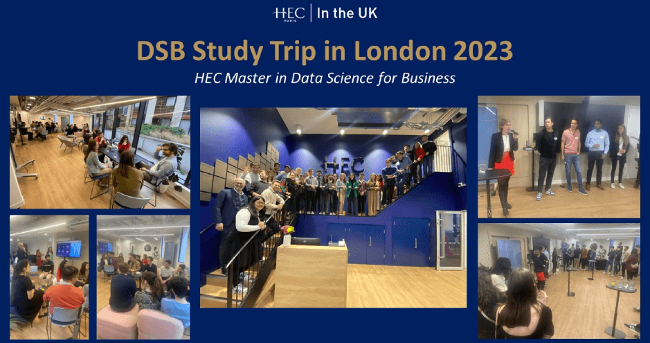 HEC Paris - Data Science for Business Study Trip in London - 2023