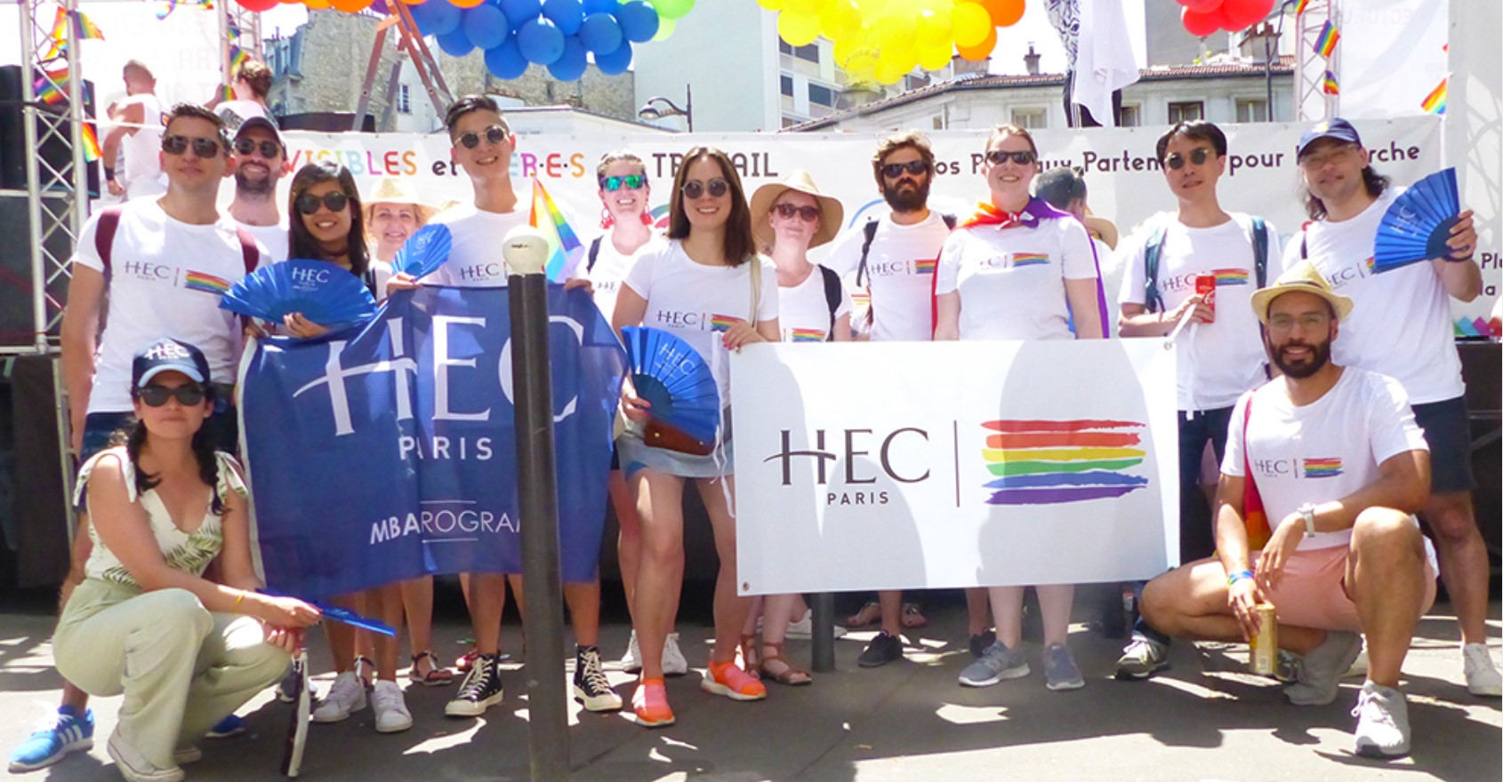 HEC Students at the Pride Parade (Paris)