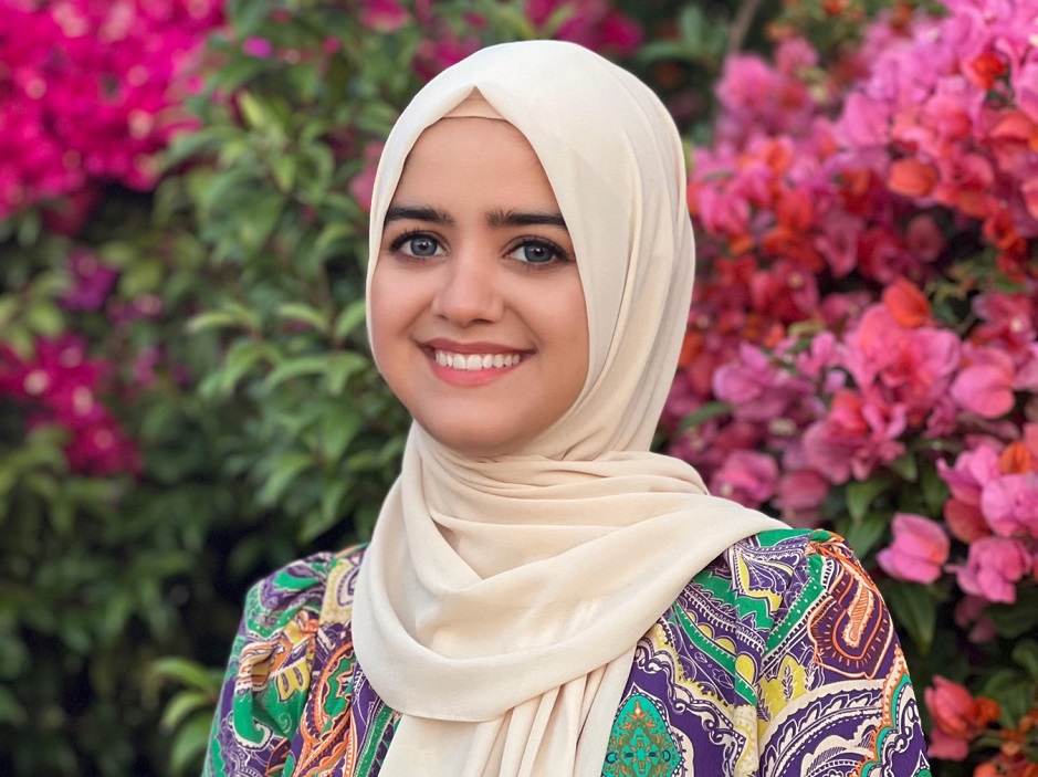 Farida Raqazi, a student from the climate school of Columbia