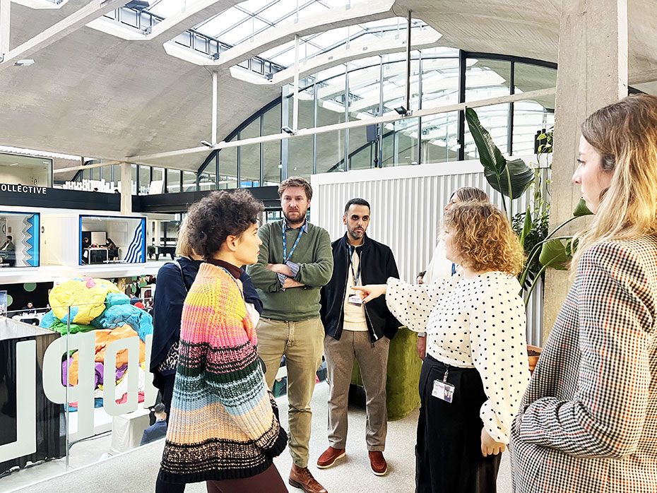 Participants of the Scaling for Success Program at Station F 