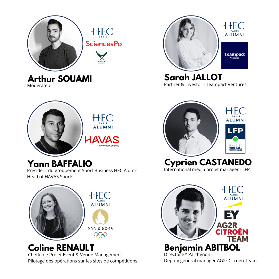 Un panel d'experts du sport business à HEC Paris