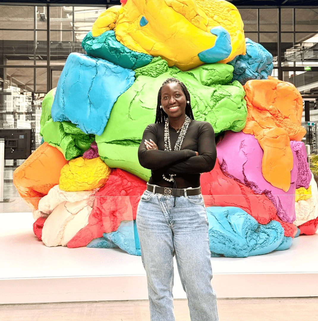 Fatou Dieng à Station F à Paris avec l’Incubateur HEC Paris