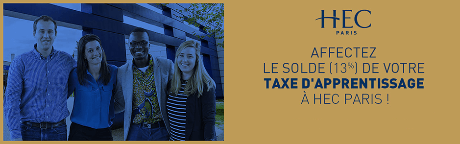 HEC PAris - Taxe d'apprentissage 2021