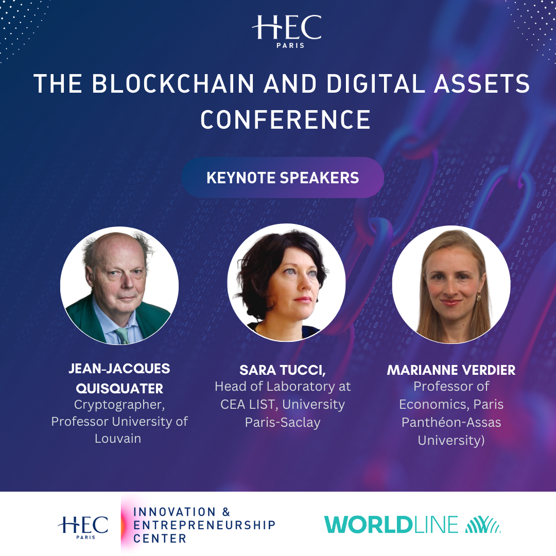 conference blockchain speaker visual
