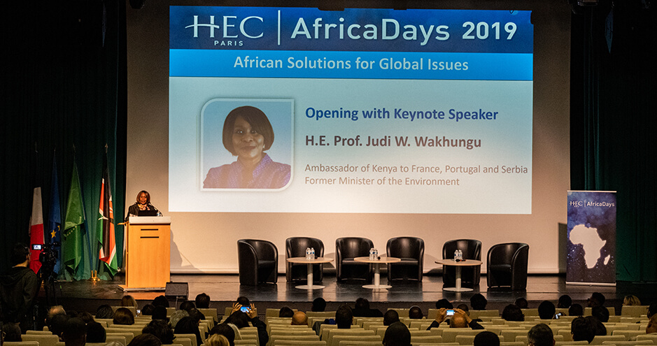 HEC Paris - AfricaDays 2019 - Judi Wakhungu
