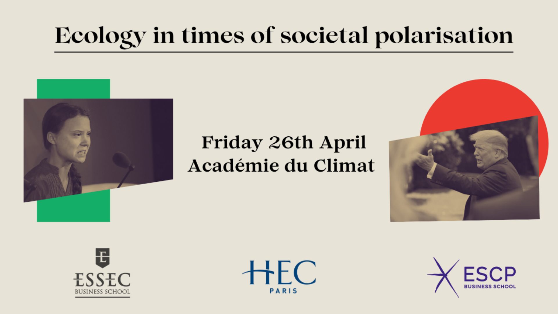 “Ecology in times of societal polarization” - Students from ESCP, ESSEC and HEC Paris pool their ingenuity to depolarize the debate around ecological transition