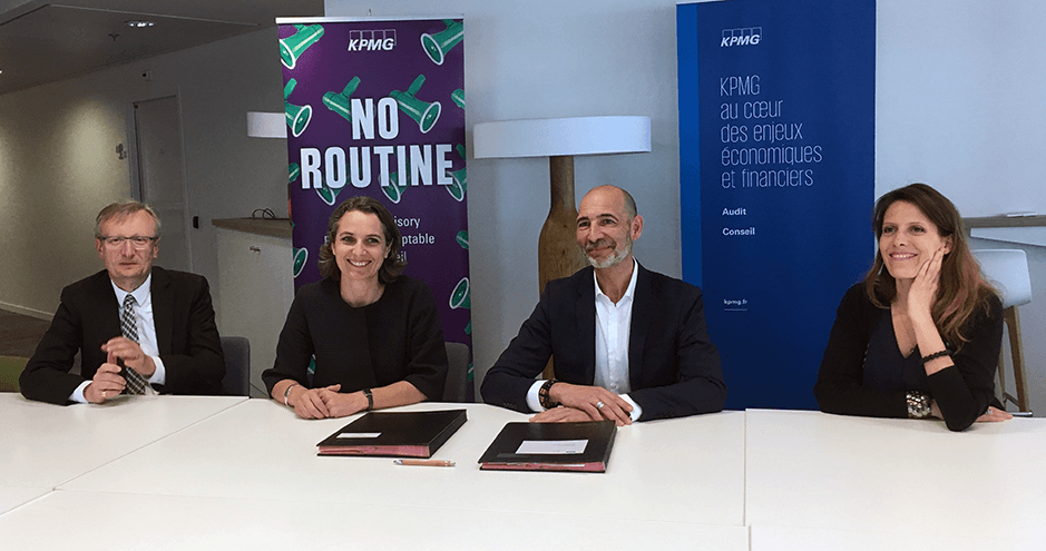 ©HEC Paris - Signature convention KPMG - HEC - mai 2019