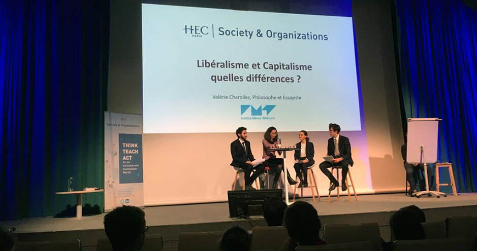 Conférence de Valérie Charolles - HEC Paris - 30 oct. 2019