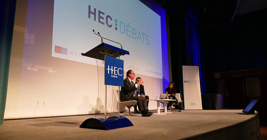 François Hollande - Conférence du 3 déc. 2019 - HEC Paris