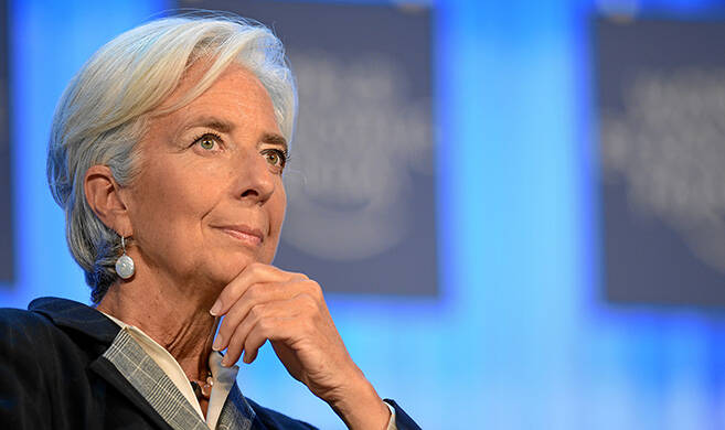 Christine Lagarde Copyright DAVOS/SWITZERLAND