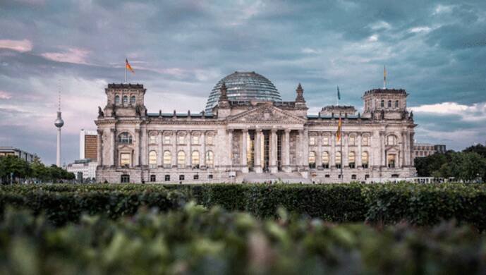 Reichstag building - vignette