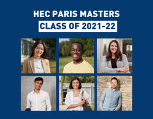 Meet the HEC Paris Masters Class 2021-22