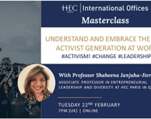 HEC UK Masterclass and Corporate Partners Breakfast with Prof. Shaheena Janjuha-Jivraj 