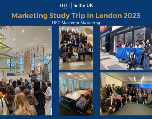 HEC Paris UK Office Master Marketing company visit study trip London