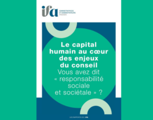 Publication IFA - le capital humain au coeur des enjeux du conseil