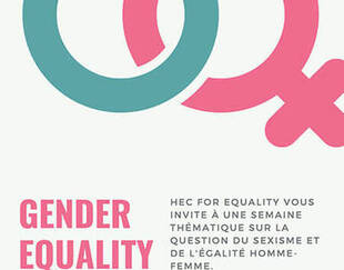 Gender Equality Week 2020 Poster