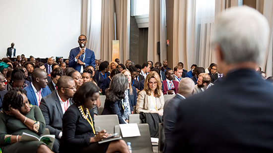 African Leadership Forum - salle