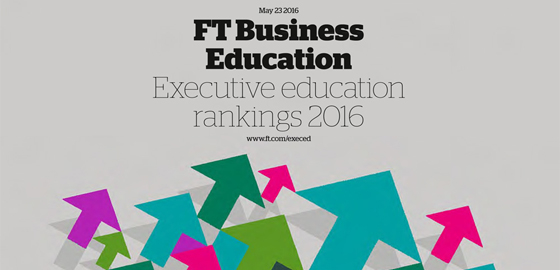 FT Business Education Executive Education Ranking 2016
