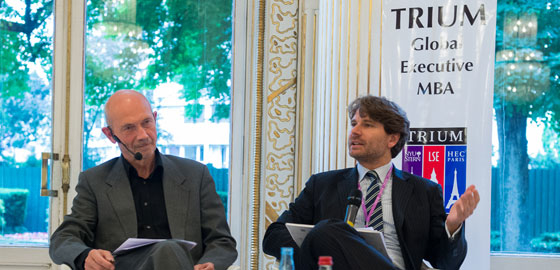 Pascal Lamy Shares his Vision of Globalisation Challenges with TRIUM Global EMBA Participants - HEC Paris 2014