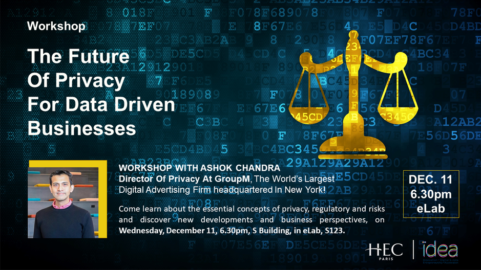 Data Privacy workshop with Ashok Chandra