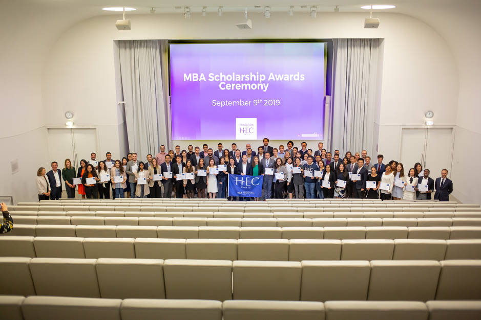 Cérémonie remise de bourses MBA 19