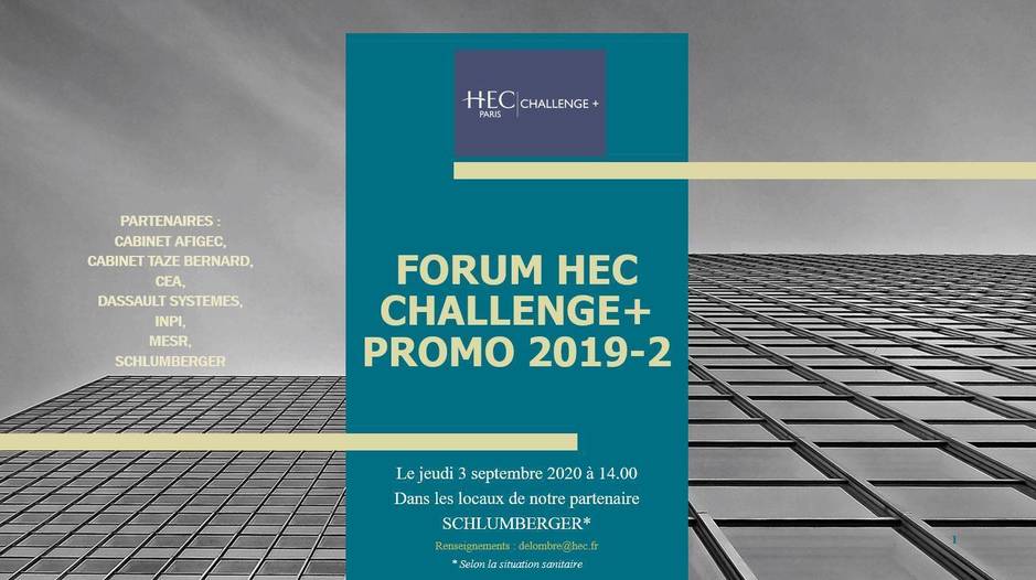 HEC Challenge Plus Forum