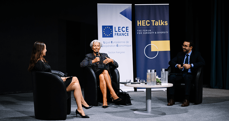 HEC Talks conference with Christine Lagarde