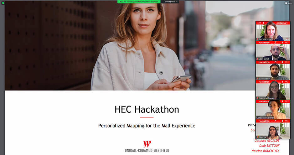 Hackathon HEC-Unibail Rodamco Westfield - Jan. 2022