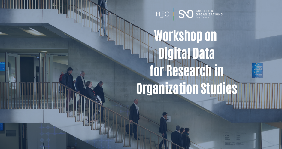 Workshop on Digital Data for Research in Organization Studies media