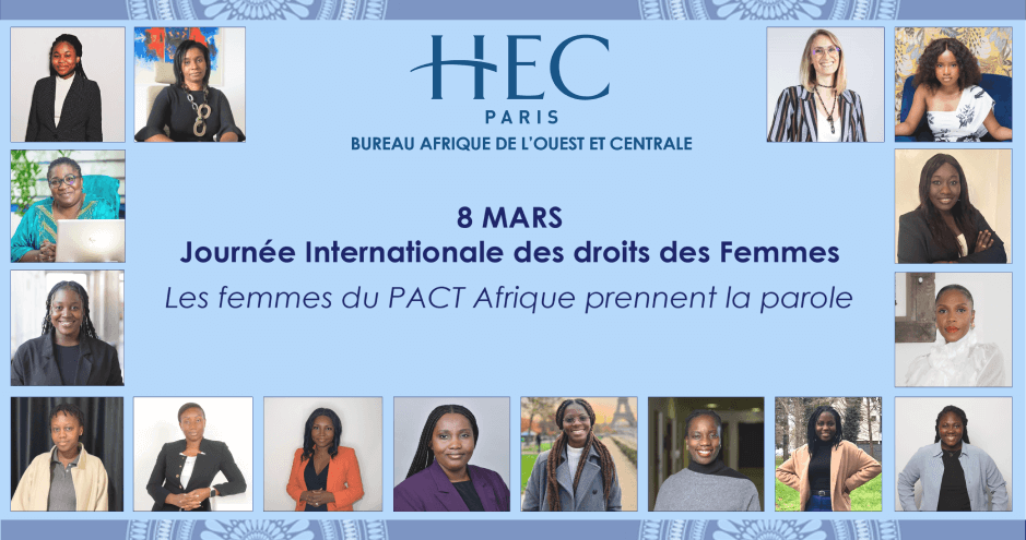 HEC Paris - PACT Afrique - Journée droits des femmes 8 mars 2023