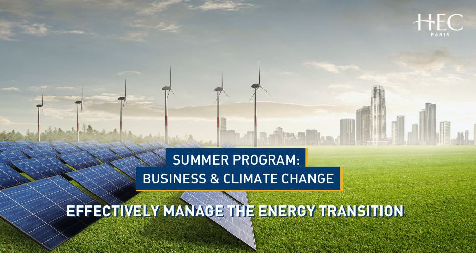 EFFECTIVELY MANAGE THE ENERGY TRANSITION