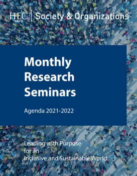 S&O Monthly research seminar