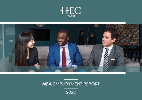 MBA Employment report cover 2023